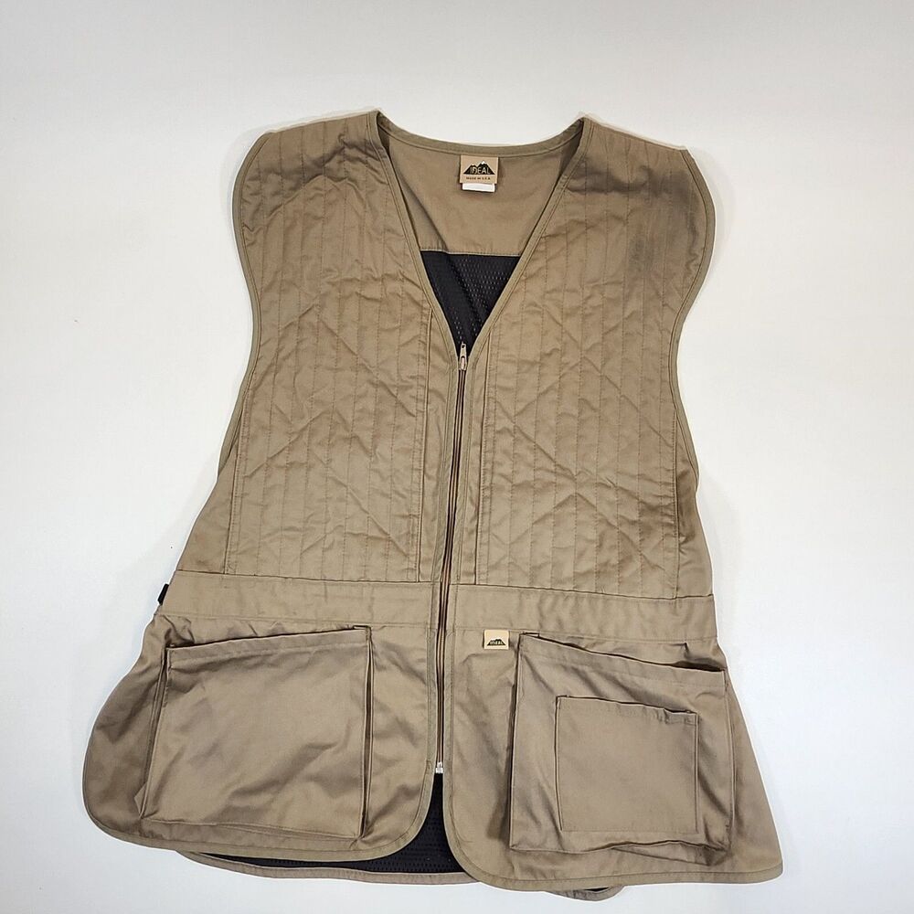 Ideal Vest Size XXL 2089-TN Made in USA Fly Fishing Hunting Large Vintage 2XL